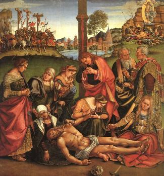 Luca Signorelli : Lamentation over the Dead Christ